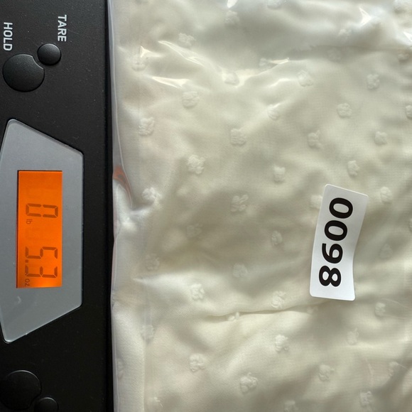 Express Cream Ruffle Blouse - Picture 9 of 9